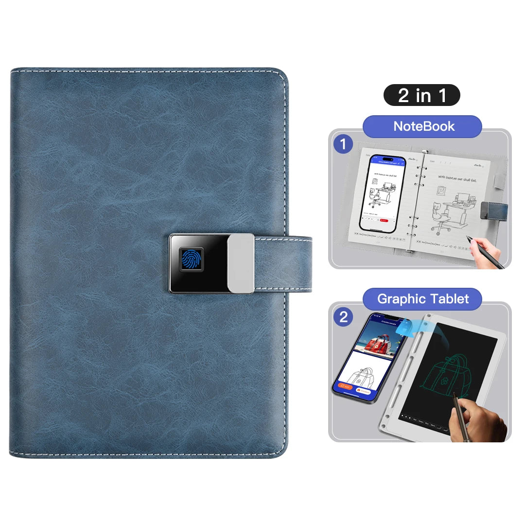 3 in1 AI Office Notepad Drawing AI Generate Effect Picture Language Translation AI Intelligence Smart Notebook Writing Pad