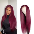 Lace Front Wig Real Human Hair 1b 30 99j Full Lace Wig Grey for White Women Pink Orange Blue Purple Brazilian Hair Swiss Lace