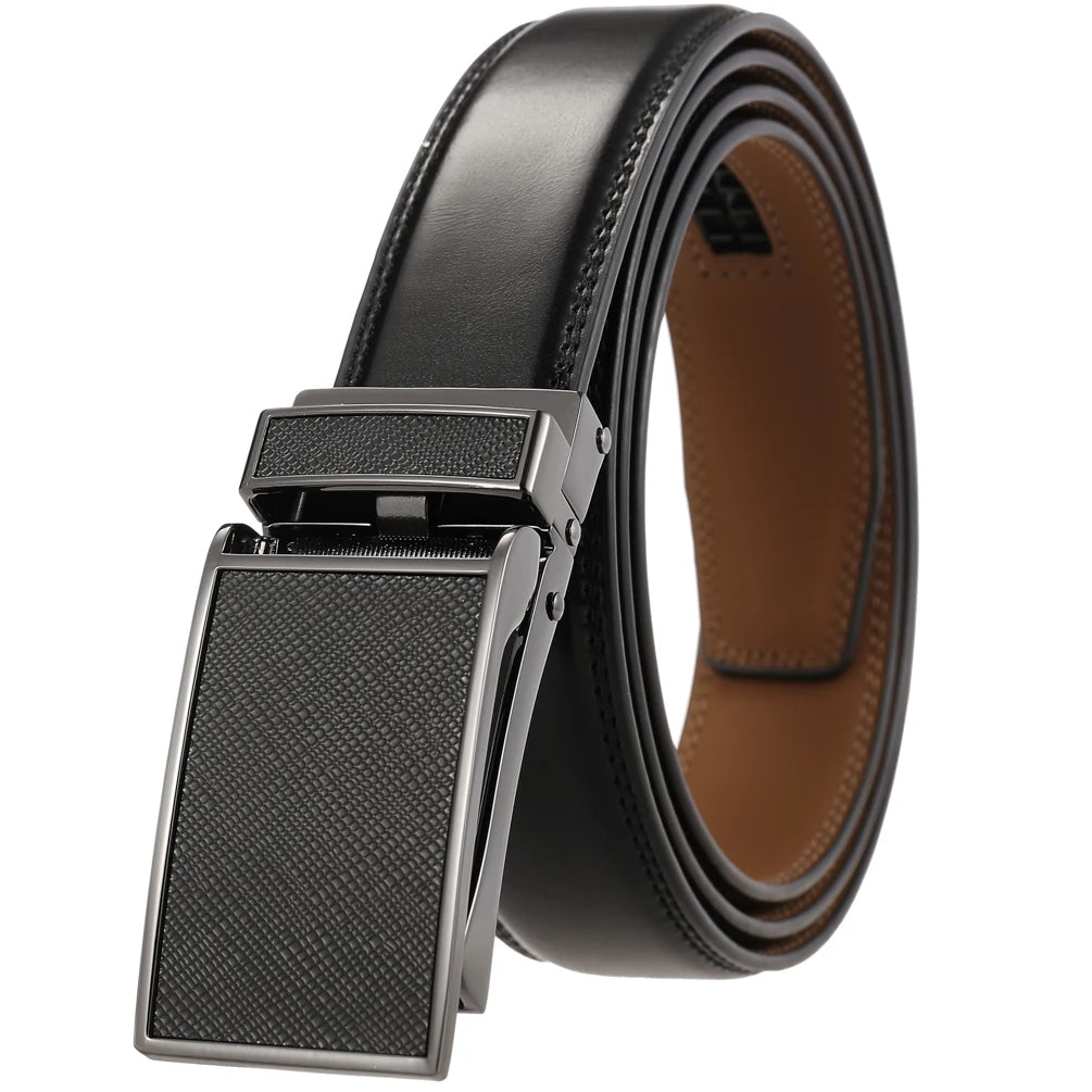 LY33-0225-2 Unisex Fashion Ratchet Belt With Alloy Belt Buckle