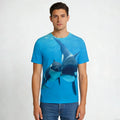 Fitspi 3d Ocean Whale Printed Unisex Casual T-shirt Wholesale Custom Dropshipping