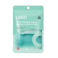 Eco-Friendly Biodegradable Dental Floss Picks 10/50/100pcs Per Bag No Flavor Mint Floss Picks Wholesale