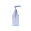 Factory-Sold 20mm 50ml Transparent PET Flat Bottles with Pump for Hand Wash Liquid Soap Cosmetic Body Lotion Shampoo