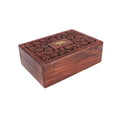 Tailai Wooden Art Craft Wooden Packaging Gift Box Mahogany Jewelry Box Holiday Portable Wooden Storage Box