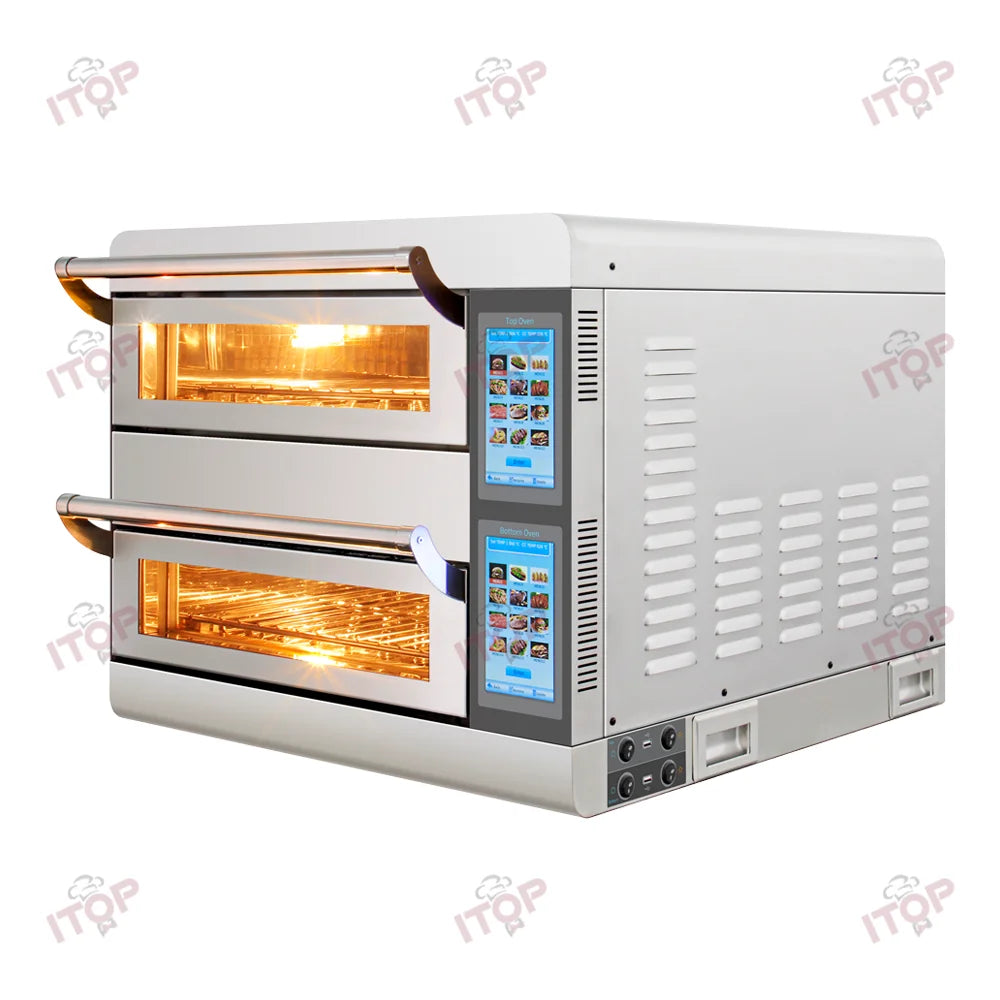 Mini Cooker Breakfast Electronic Baking Bakery Hot Air Electric Convector Impingement Ventless Double Impingement Oven