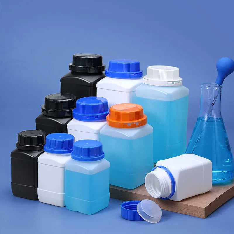 250ml 500ml 1000ml Wide-mouth Chemical Solid Reagent Bottle with Inner Cap
