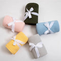 Hl Cotton Knitted Throw Blanket Softest Comfortable Baby Knitted Blanket Luxury Bedspread Children Blanket