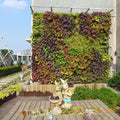 One Pocket Wall-mounted PP Gardening Flower Pot Decorative 1 square meter DIY Vertical Garden Pot Planter greenwall vertical Kit