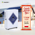 Poland Stock Hybrid Energy Storage System 15KWH 6.6kWh 11KW Lithium Ion LiFePO4 Battery With Solar Inverter All in One Battery