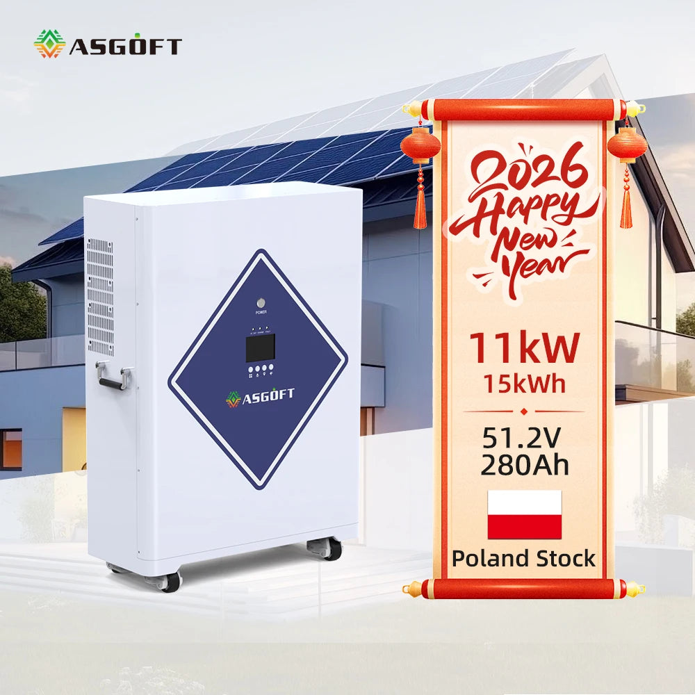 Poland Stock Hybrid Energy Storage System 15KWH 6.6kWh 11KW Lithium Ion LiFePO4 Battery With Solar Inverter All in One Battery