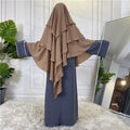 Wholesale Custom NIDA  Islamic Muslim Long Dubai Khimar Soft Khimaar Hijab for Women