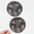 Custom Big Round Sticker Waterproof PP Stickers Customize Personal Logo Printing Labels for Coffee Tea Bag Packaging Sticker