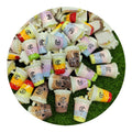 Simulation 3D Resin Pearl Milk Tea Craft Mini Cups Drinks for Key Chain Pendant Beads Diy Dangles Accessories
