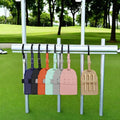 Portable Golf Tees Carrier Bag with Leather Pouch Quick Shipping Tag Belt Clip Gift for Men Golfers