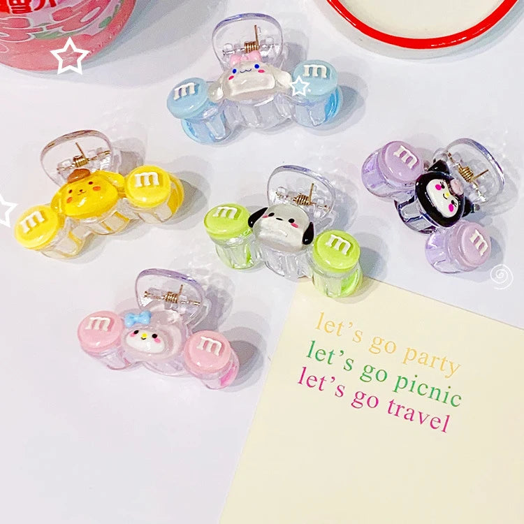 Wholesale 4.5CM Acrylic Cartoon Shark Hair Claws Kids Hair Accessories for Girls and Women