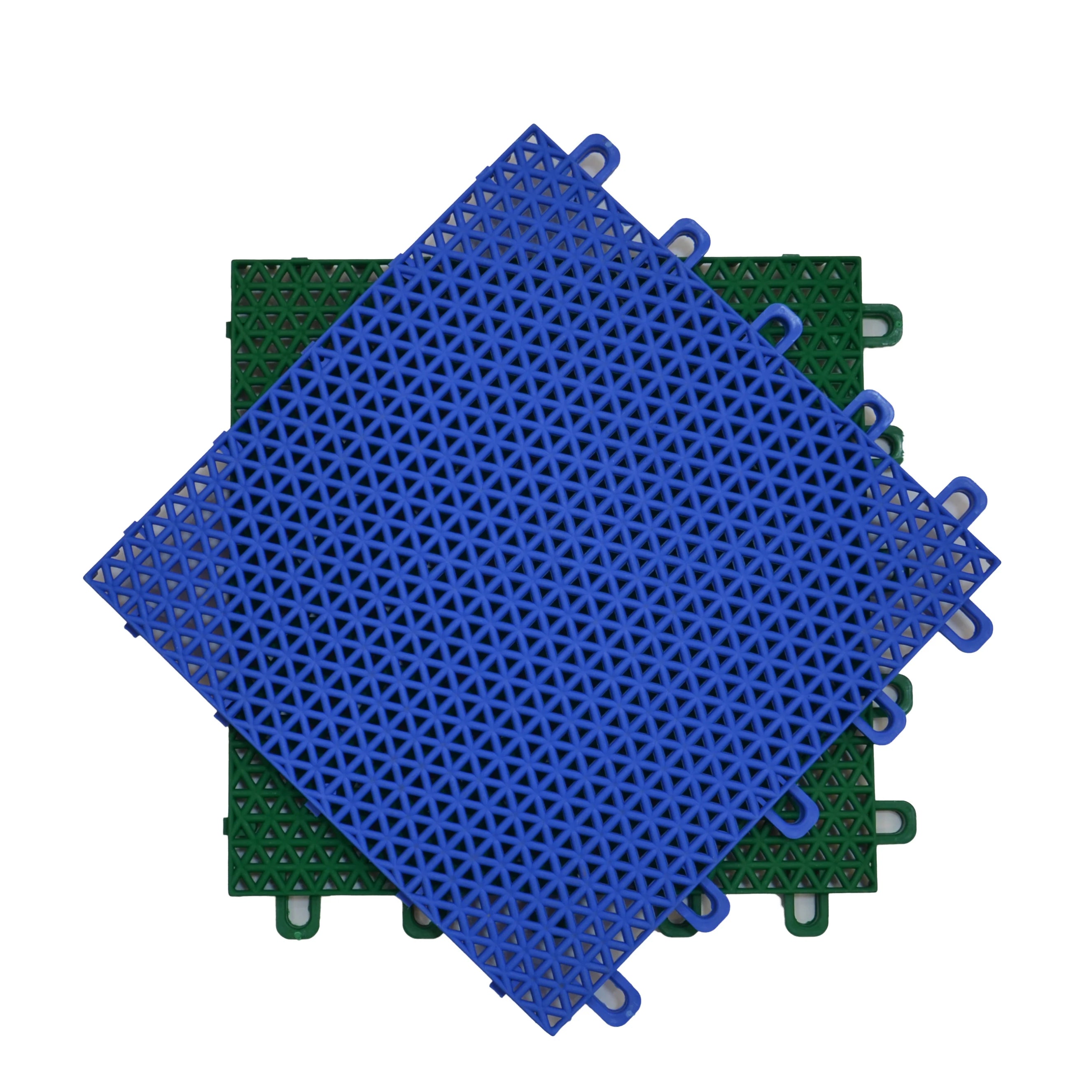 Homely Sports Ground PP Tiles Interlocking Deck Flooring for Outdoor Sports Badminton/Basketball Court Artificial Grass