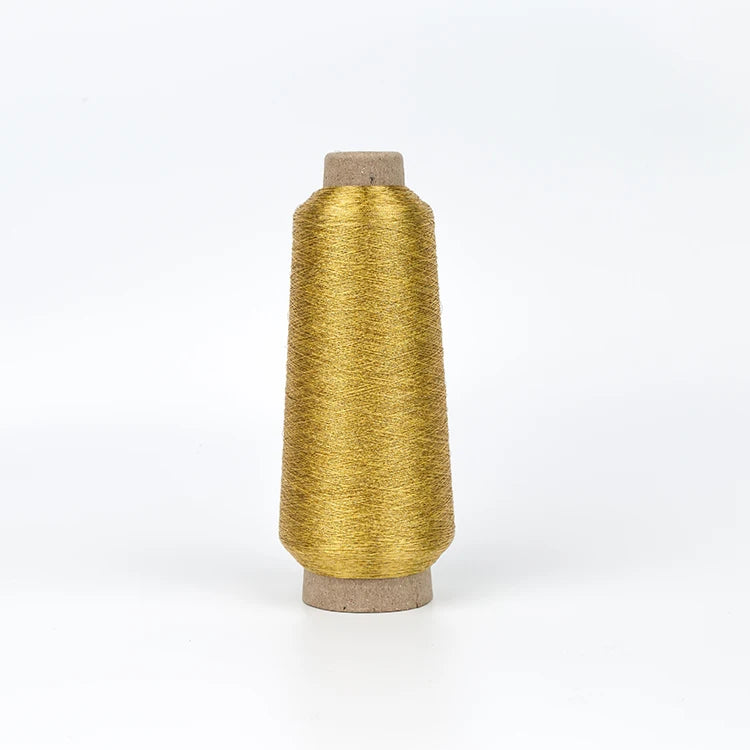 Sakura MX-Type Gold Thread Metallic Yarn (Polyester/Nylon/Metallic) 150D High Strength Top Grade for Hand Embroidery