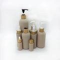 Environmentally Friendly Biodegradable Wheat Straw 1oz 9oz 13oz 17oz Shampoo Pump Plastic Bottle