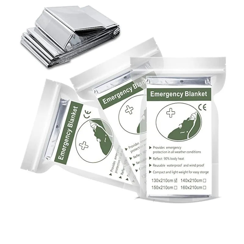 First Aid Rescue Promotion Outdoor Mylar Survival Wholesale Longer Emergency Blanket Gold Foil Thermal Blanket