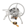 IRONDONKEY Outdoor Convenient Camping Mini Gas Stove Camping Gas Stove Outdoor Kitchen Cooking Camping Stove Gas