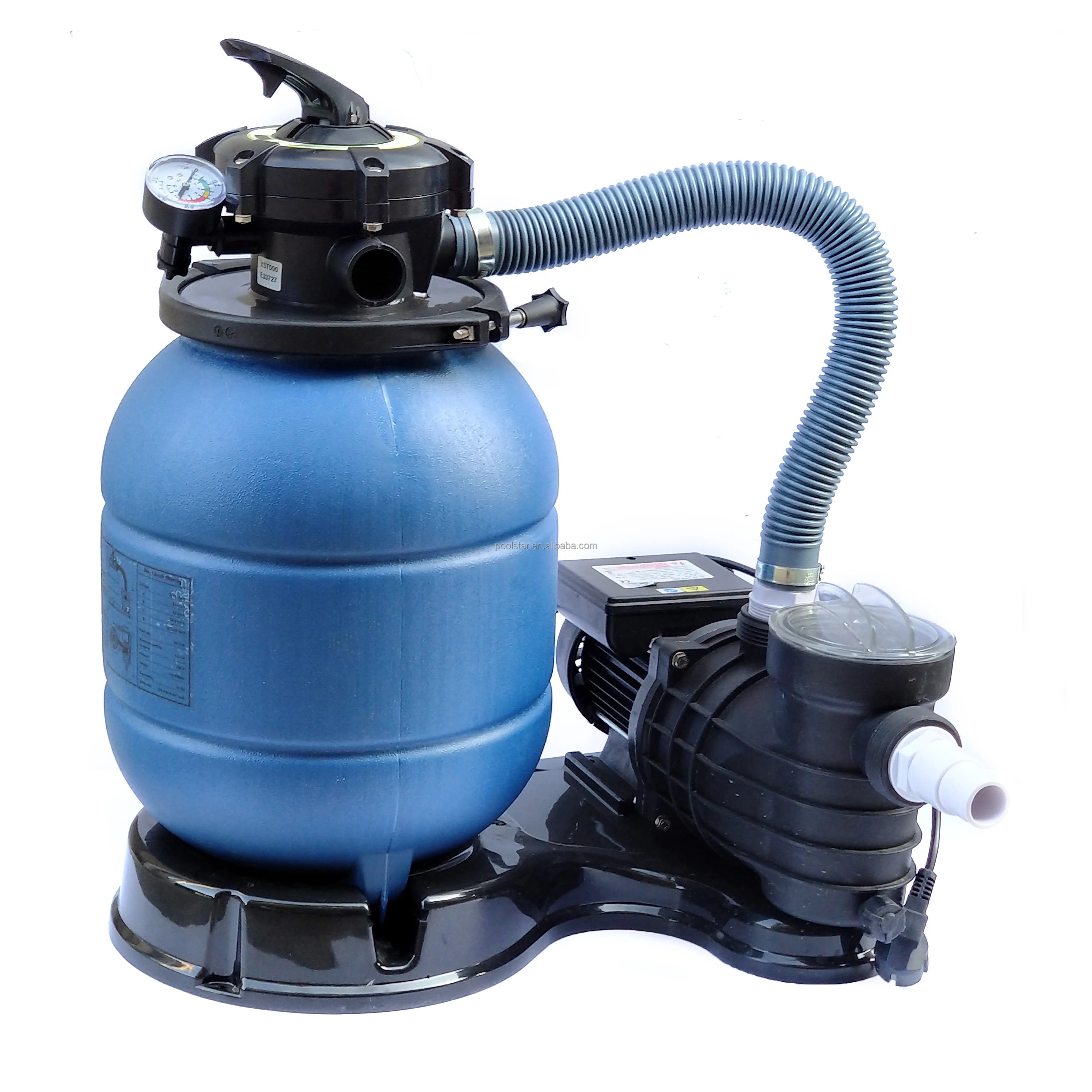 Hot Selling Outdoor Swimming Pool Cleaner Sand Filter Pump System for Filtration Equipment