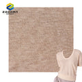 Wholesale 100% Linen Foil Printed Jersey Breathable pink Fabric for Summer Women Clothing Dress