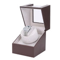 Mechanical Watch Luxury Pu Leather Travel Jewelry Box Watch Boxes Cases Automatic Watch Winder