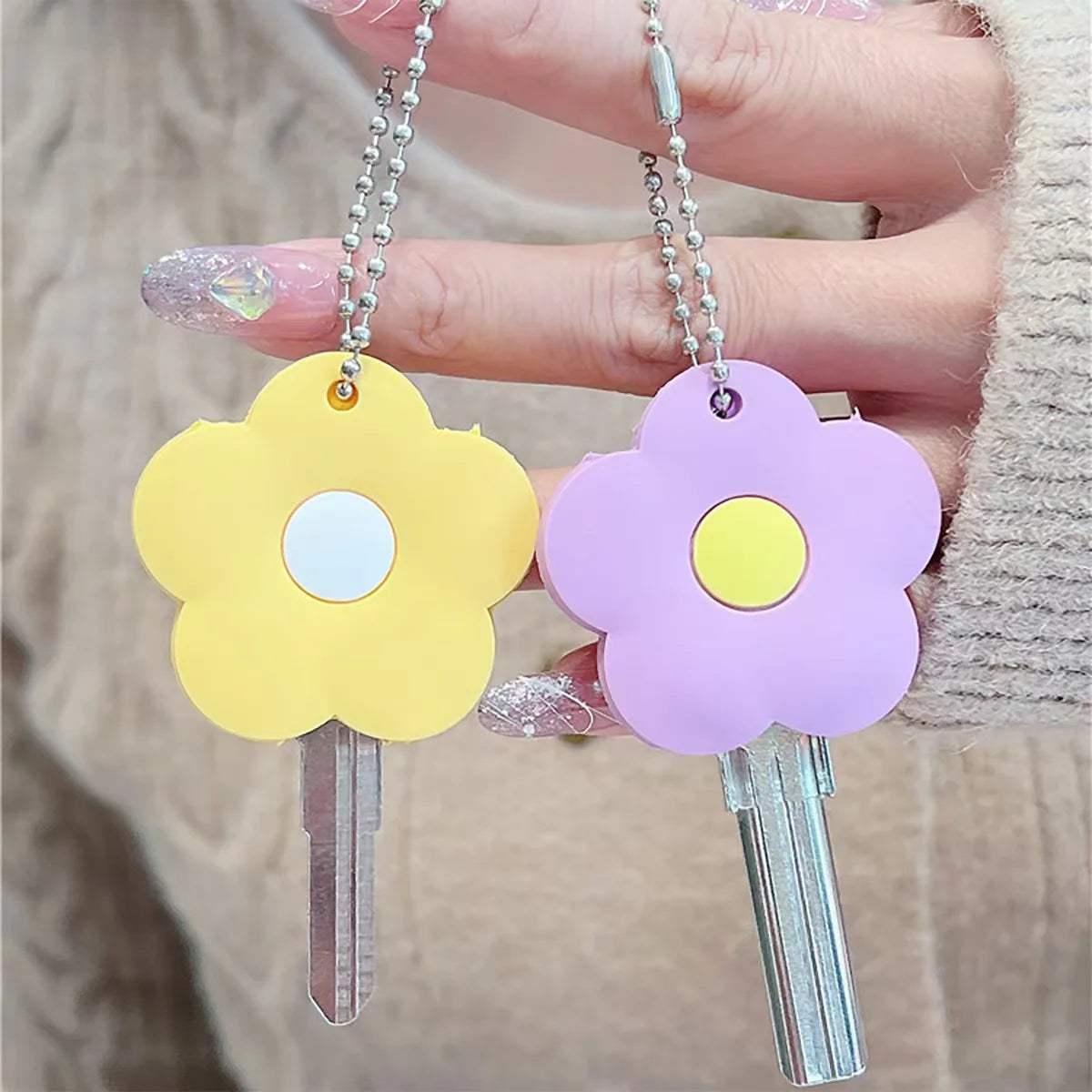 Cartoon PVC Cute 3d Pendant Looks Good PVC Rubber Material Waterproof Key Cover