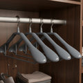 Heavy-Duty Carbon Steel Single Wide Shoulder Hangers for Coats Suits Shirts Pajamas Hanger Coat Suit Shirt Metal Hangers