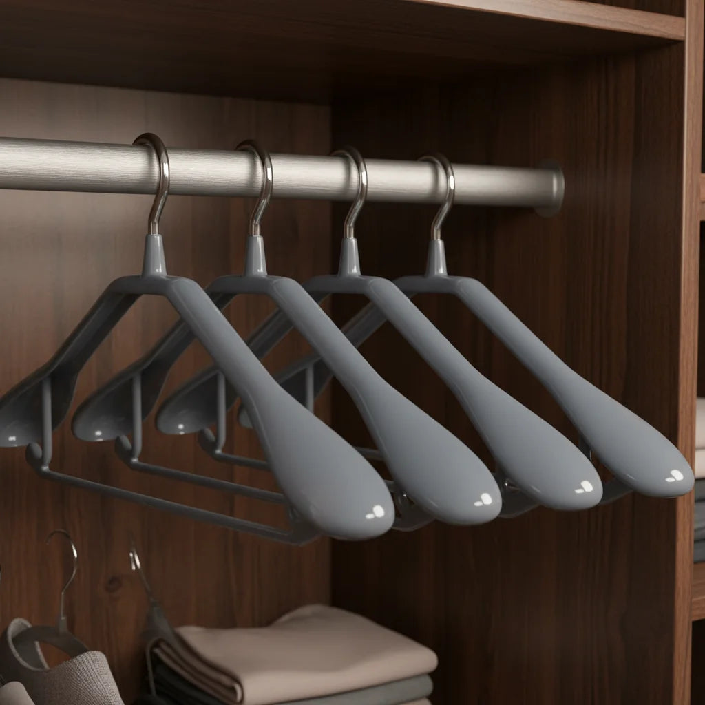 Heavy-Duty Carbon Steel Single Wide Shoulder Hangers for Coats Suits Shirts Pajamas Hanger Coat Suit Shirt Metal Hangers