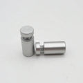 Customized Walron WAF-1220-ST 12mm(D)*20mm(H) 4mm Thickness Aluminum 6063 Alloy Fully Threaded Sign Standoffs Fixings Anodized