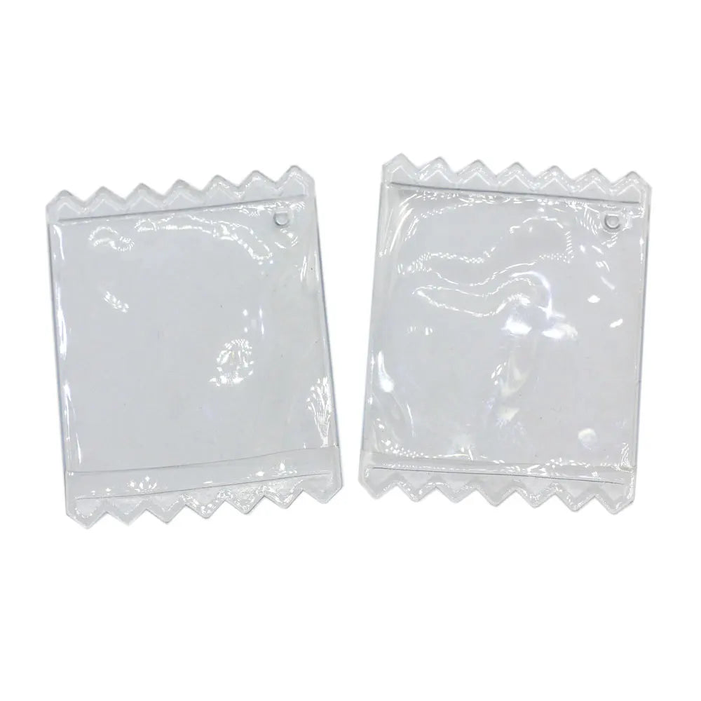 100pcs/lot Transparent Thick Plastic Small Jewelry Zip Lock Ziplock Bags Gadget Accessories Storage Package Packing Zipper Bag