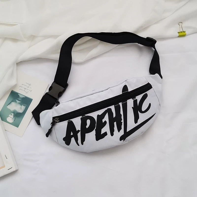 Wholesale Custom Logo Unisex Zipper Waterproof Fashion Travel Fanny Pack Waist Bag