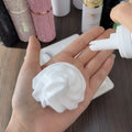 Private Label Oil Free Custom Packaging Vegan 100ML Foam Cream Cleaner Whipped Lash Shampoo Bottles