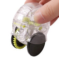 Garlic Mincer Rolling Garlic Chopper Peeler Crusher Manual Garlic Crusher with Wheel