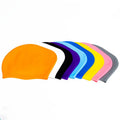 Plus Size Professional Swim Cap Comfortable Durable Swimming Silicone Caps Workout Outdoor Swim Cap for Long Hair Women