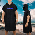 Marine Adventure Cotton Changing Hooded Towel Outdoor Swimming Surf Poncho Hooded Bath Towel