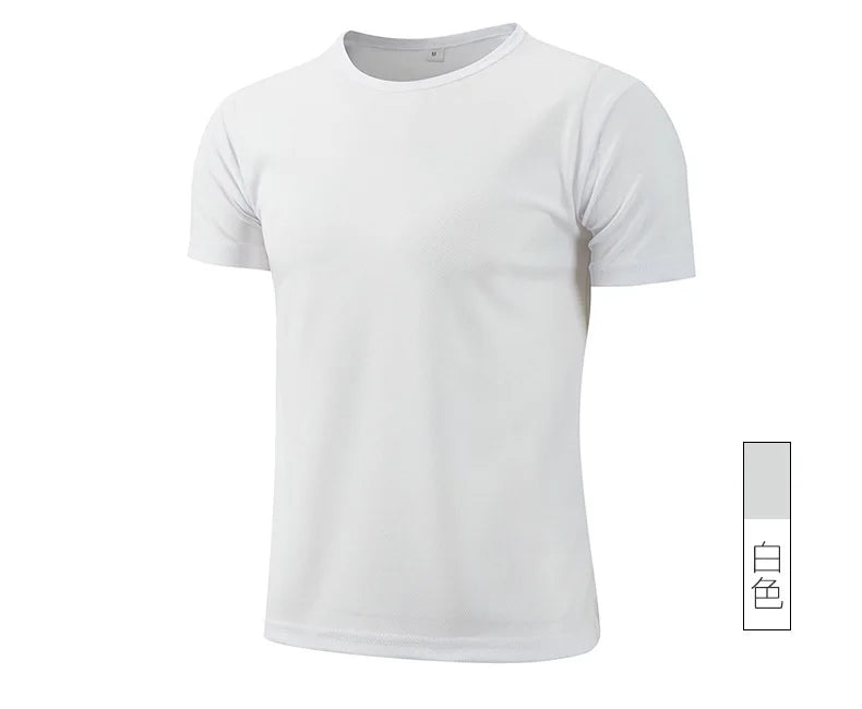 Teenager Quick Dry Short Sleeve Sport T Shirt Gym Jerseys Fitness Shirt Trainer Running T-Shirt Teenager Breathable Sportswear