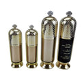 50g 120g Luxury Acrylic Gold  Crown Emulsion Bottle Cosmetic Packaging Bottle