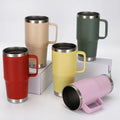 Hot Sale 30oz Tumbler Cup Double Wall Travel Car Mug Stainless Steel 30oz Insulated Tumblers Coffee Mugs Cups with Handle