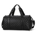 2024 New Fashion Travel Bag Sports Leisure Duffel Bag Men's PU Waterproof Fitness Bag Women's Portable Yoga