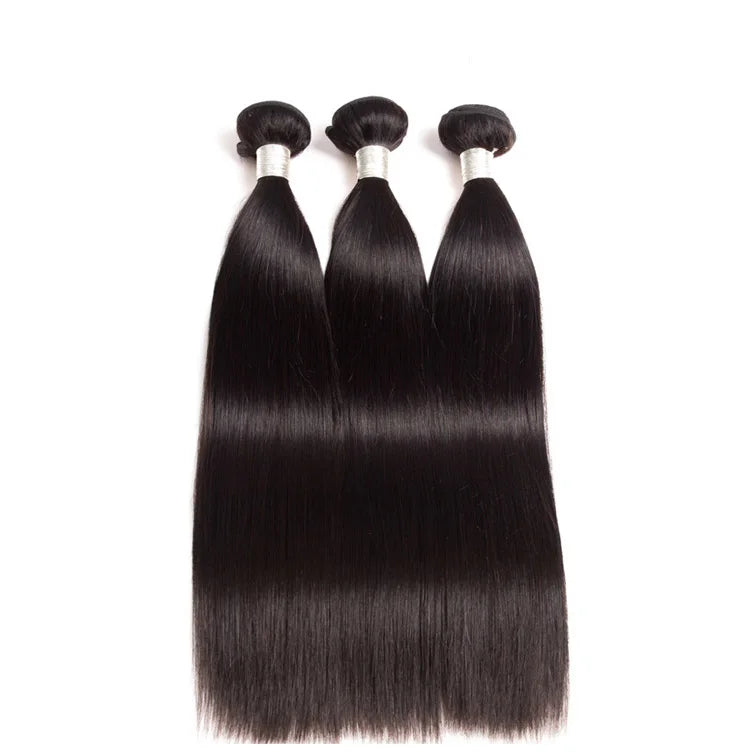 China Vendors Cheap Emerald 3 Packet Virgin  Human Hair Meche Humain Bresilienne En Gros 95g 3 Bundles