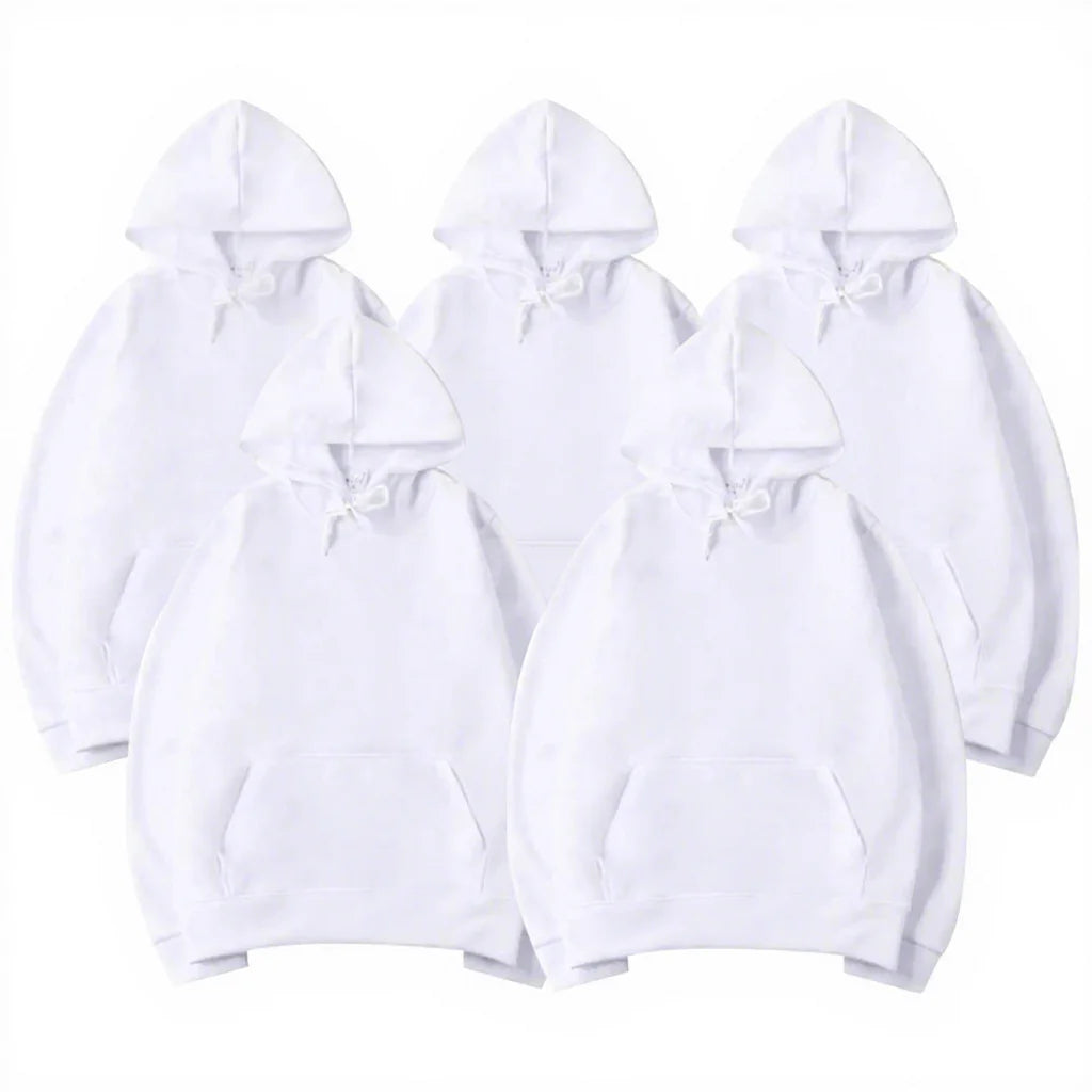Sublimation Hoodies Unisex US Warehouse US Size Custom logo 100% Polyester Sublimation Blank Hoodies for Sublimation Printing