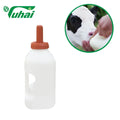 2 Pints 1.14 Liters Animal Plastic Feeding Bottle Milk Bottle for Cow /calf/sheep with Handle