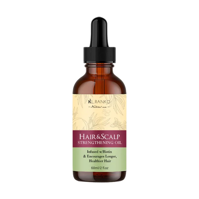 Private Label Organic 100% Natural Scalp Care Serum Rosemary Castor Almond Oil Moisturizing Smoothing Hair Treatment for Men