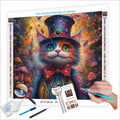 N-2111 Customized Diamond Painting Art Kits 5D Drills 40x50 Printed Animal DIY Customized Diamond Painting Art for Cat Photos