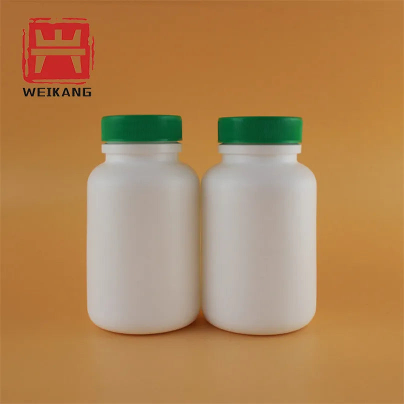 150cc Original Factory HDPE PE White Plastic Wide Mouth Plastic Medicine Capsules Container Pill Bottle