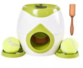 Modern Fashion Sport Interactive Dog Reward Machine Pet Tennis Feeder Leaky Food Serving Ball Thrower Launcher Training Exercise
