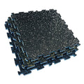 Non Toxic Durable Gym Fitness Interlocked Center Gym Flooring Rubber Mat Tiles