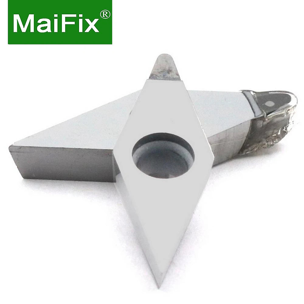 Maifix VBMT CBN VBMT1103 VBMT1604 CNC Lathe Tool Turning Boring Cutting Carbide Diamond Tip Insert for Aluminum Copper Machining