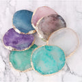 Golden Edge Nail Polish Glue Palette Color Mixing Makeup Display Board with Relief Drawing Professional Nail Supplies